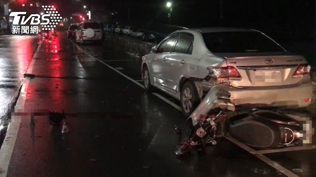 疑天雨路滑釀禍!基隆婦騎車自撞 血流滿地送醫亡