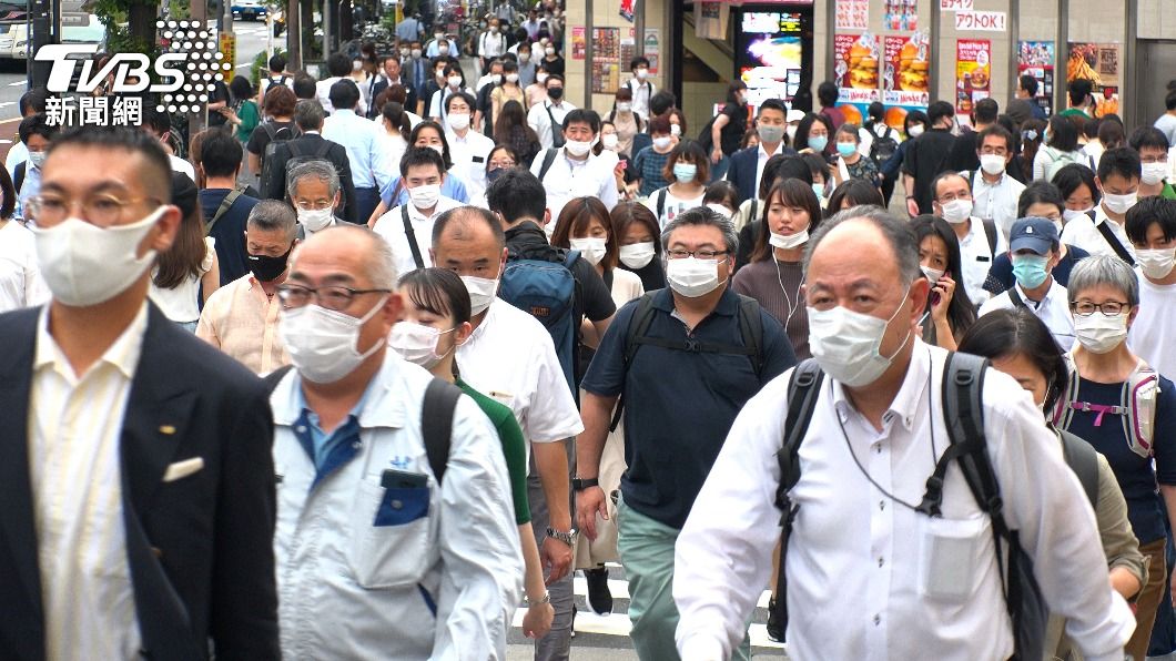 日本確診數減低。(示意圖/shutterstock達志影像)