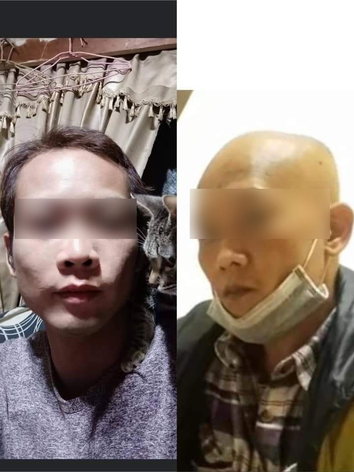 網友認為原PO（左）的長相跟虐貓人（右）很像。（圖／翻攝自貓咪也瘋狂俱樂部 CrazyCat club）