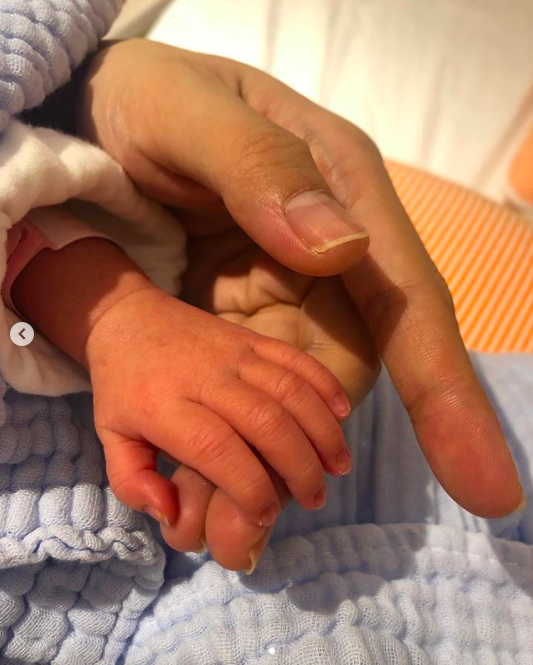 林依晨去年10月順利產下女兒。（圖／翻攝自林依晨IG）