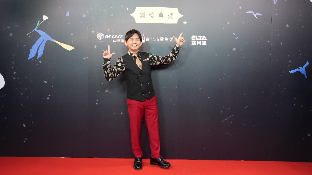 2021 MOD金片子大賽頒獎典禮主持人黃子佼。（圖／台北市電影委員會提供提供）