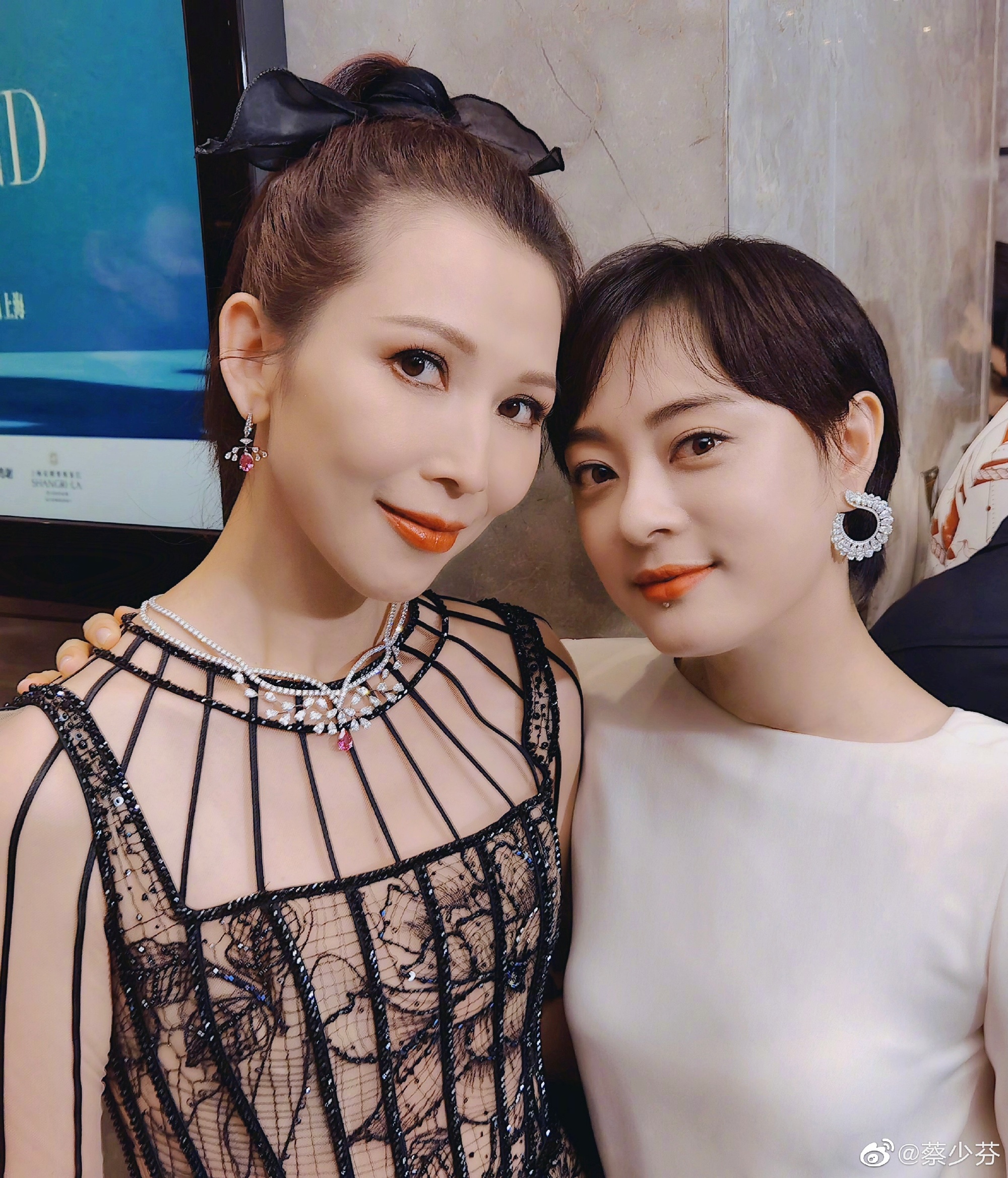 蔡少芬、孫儷都因《後宮甄嬛傳》再創事業高峰。(圖/翻攝自蔡少芬微博)