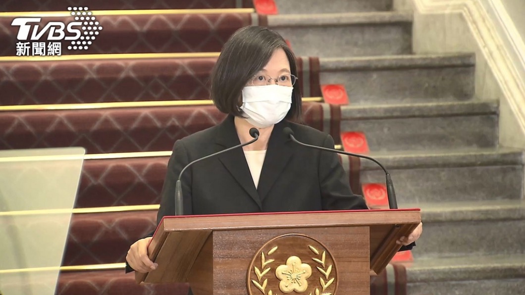 總統蔡英文。(圖/TVBS資料畫面)