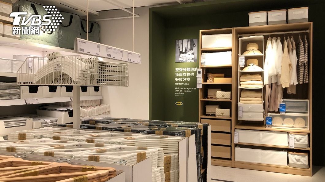 IKEA小巨蛋新店主力販售家飾品。(圖/TVBS)