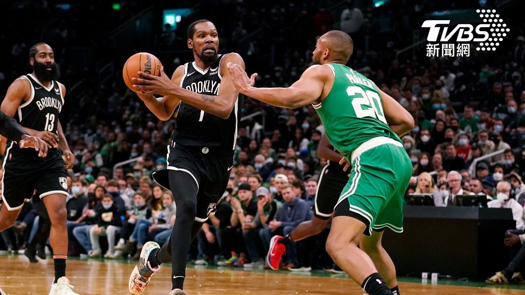 NBA籃網退綠衫軍迎4連勝 杜蘭特總得分超車艾佛森