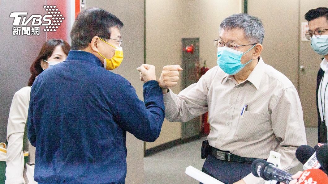 基隆捷運定案關鍵!王國材來了 拜會柯文哲面對面談
