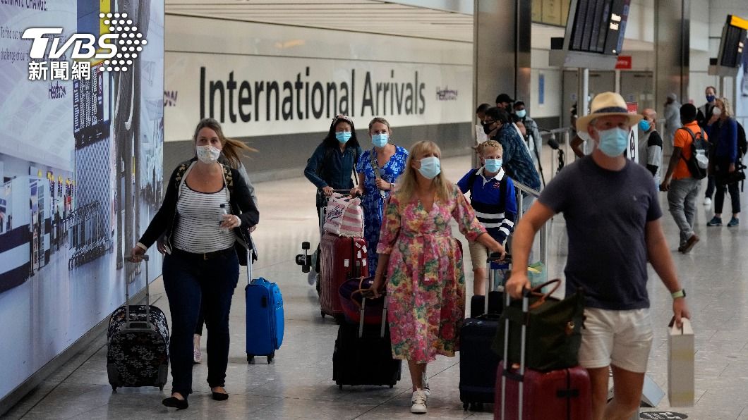 英國宣布暫禁6國旅客入境,英國公民返國也需隔離。(示意圖/達志影像美聯社)