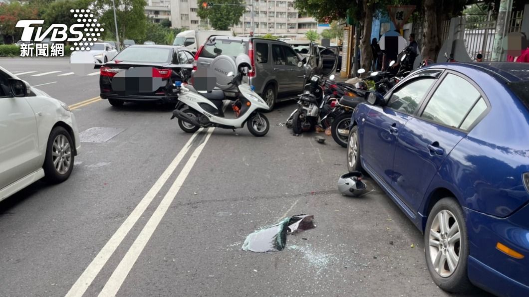 林口6車連環撞!駕駛突暴衝釀3傷 他頸椎手術中