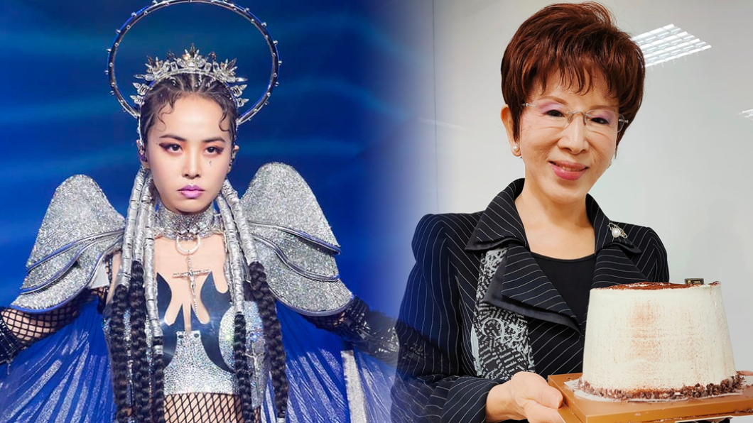 洪秀柱收Jolin蛋糕讚「不同凡響」 粉絲:國民黨蔡依林
