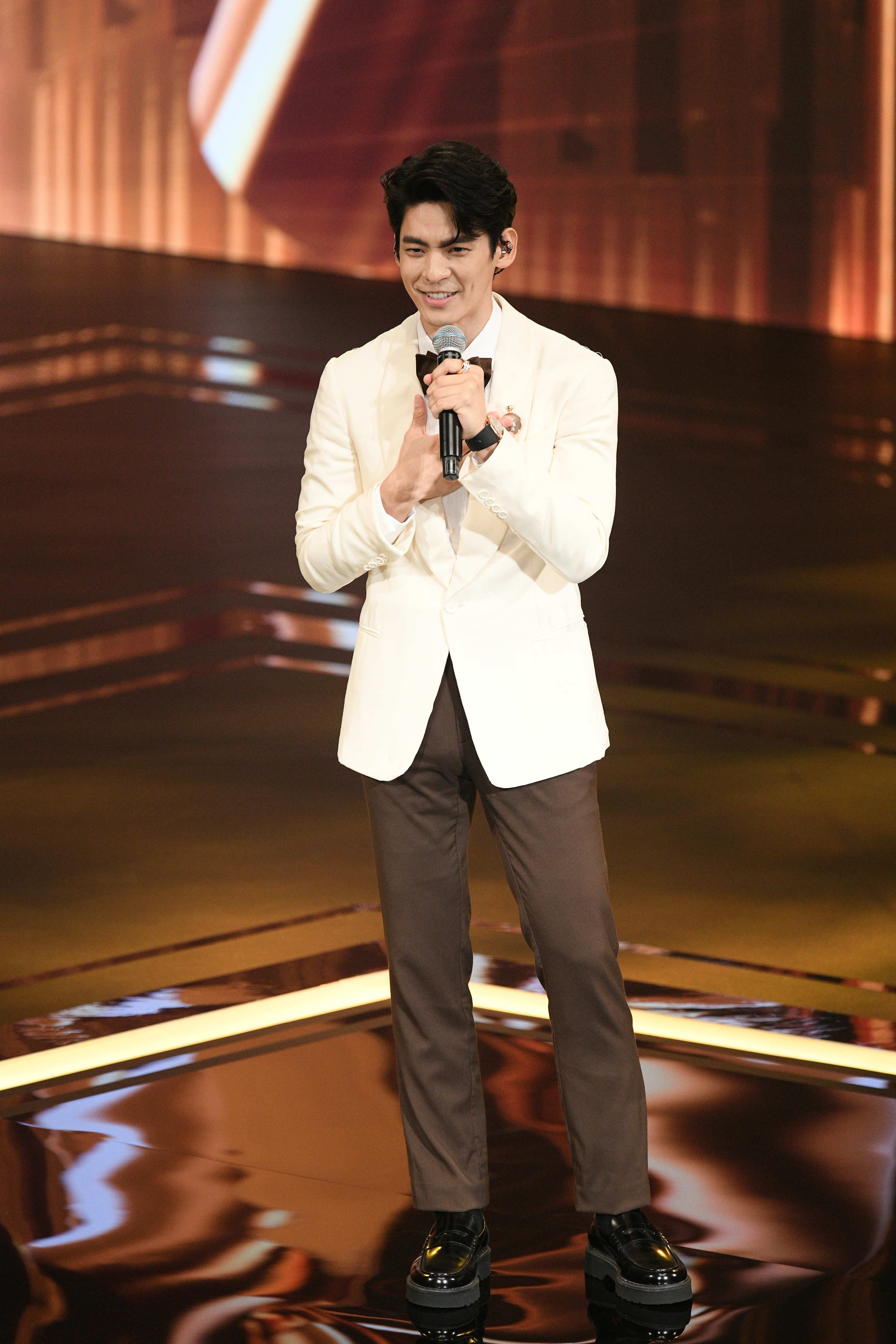 主持人林柏宏。(圖/金馬執委會提供)