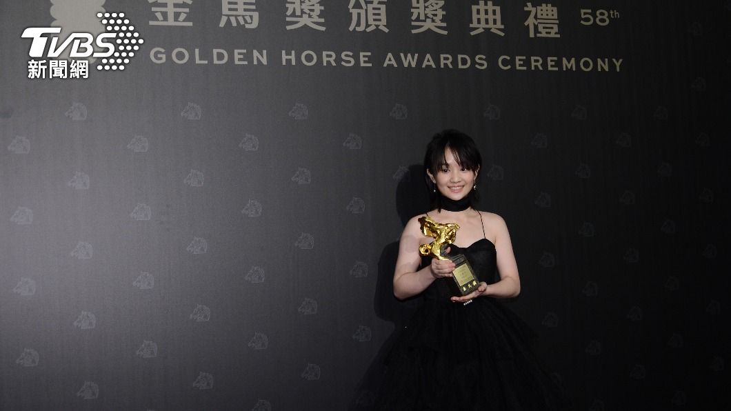 呼聲最高的方郁婷憑藉《美國女孩》奪下最佳新演員獎。(圖/TVBS)