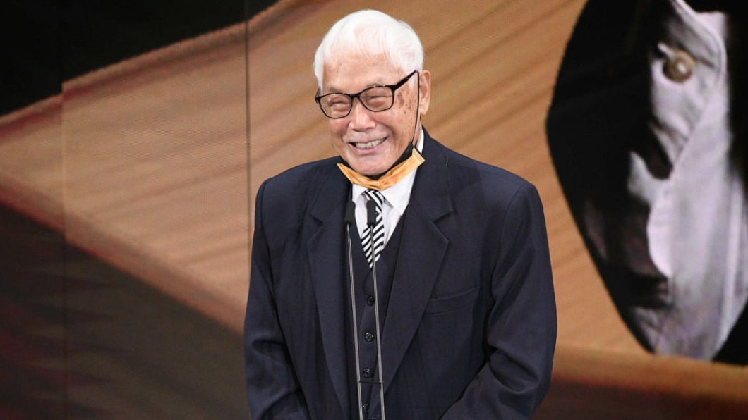 資深攝影師林贊庭獲頒金馬獎終身成就獎。（圖／金馬執委會提供）