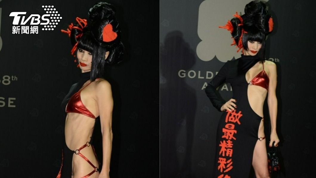 白靈「半裸登場」掀金馬高潮!曬母高顏質舊照網一看全跪
