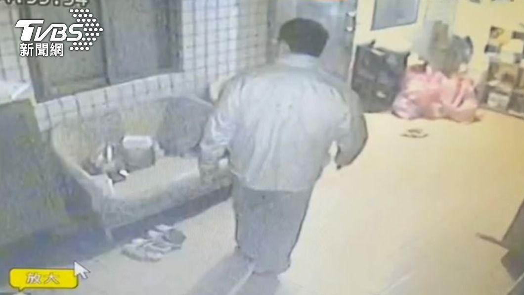 劉殷瑋爬窗潛入房東太太住家行竊,被發現後將人殺害。(圖/TVBS資料畫面)