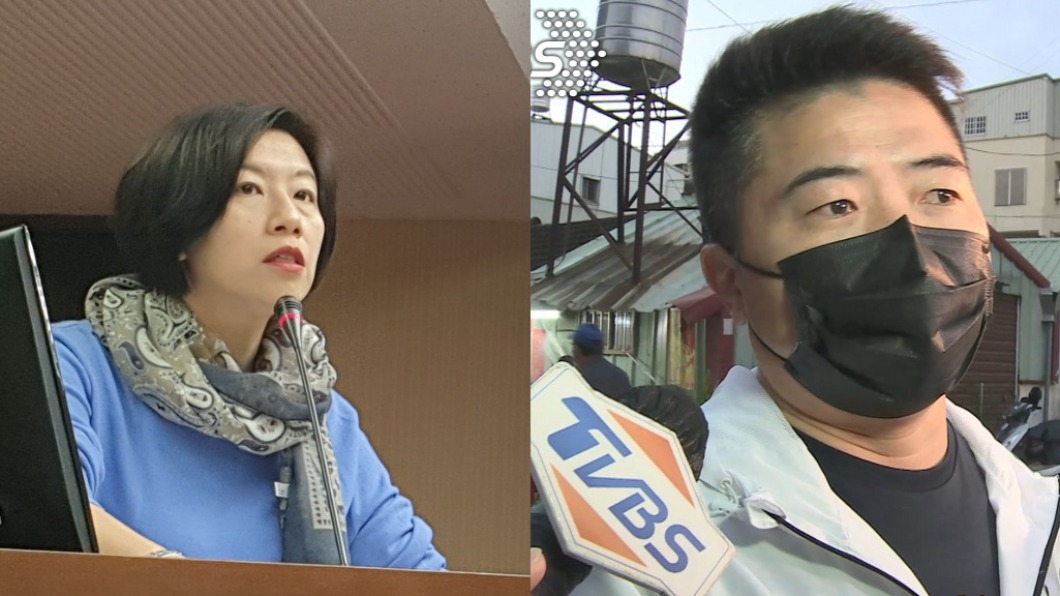 顏寬恒、林靜儀於立委補選戰對打。(圖/翻攝自臉書林靜儀醫師、TVBS資料畫面)