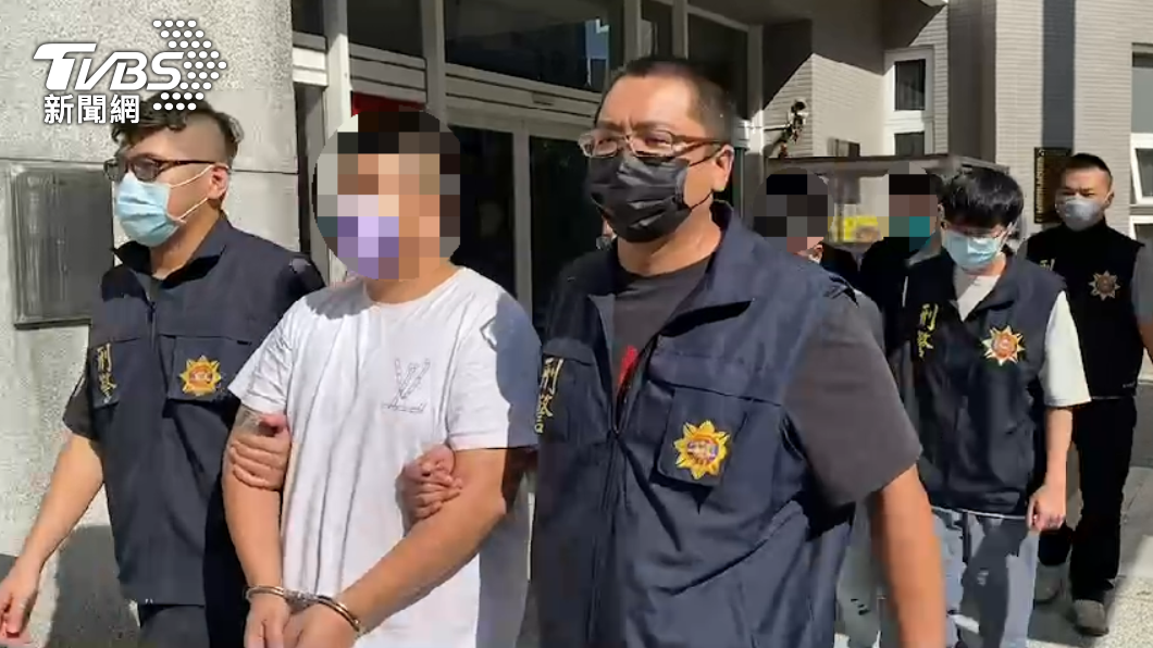 孫男等4人在北屯區以徒手、甩棍方式毆打顏男，遭警移送法辦。（圖／警方提供）