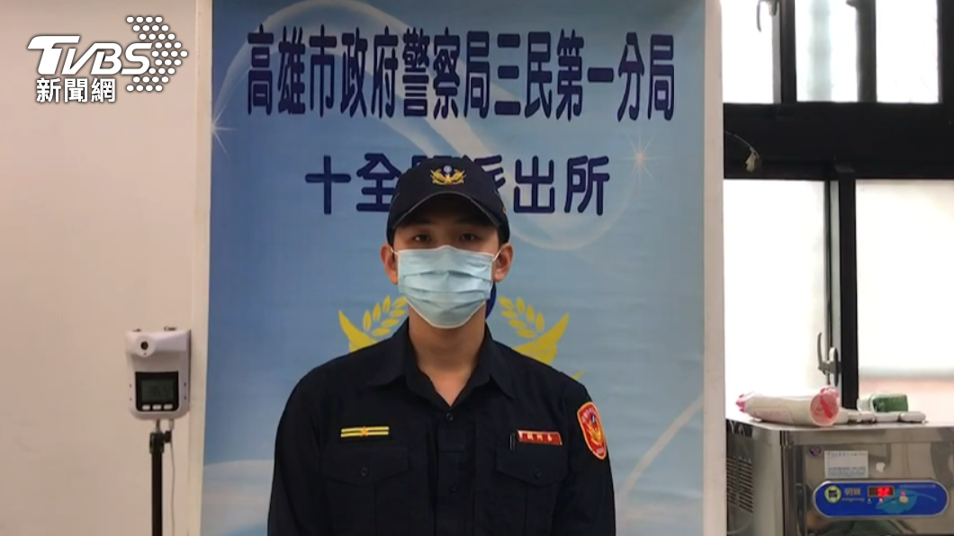 十全所副所長張育書說明案情。(圖/警方提供)