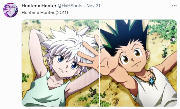 富樫義博的「HUNTER x HUNTER獵人」受到廣大漫迷喜愛。(圖/翻攝自@HxHShots推特)