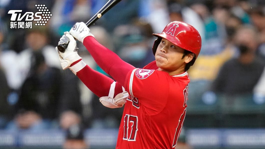 大谷今日再獲頒年度傑出指定打擊獎。(圖/達志影像美聯社)