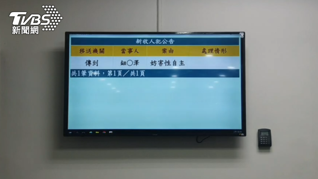 鈕承澤性侵女助理被判刑4年,今(30)日現身花連地檢署報到。(圖/TVBS)