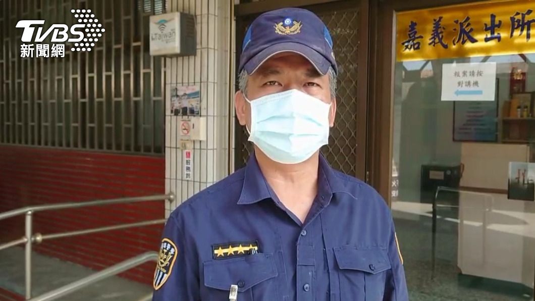 鐵路警察嘉義所副所長許崇誠。(圖／TVBS)