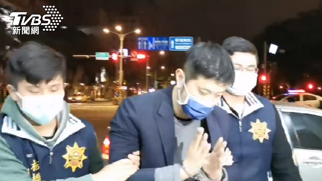 林秉樞1日凌晨被警方拘提到案。(圖/TVBS)