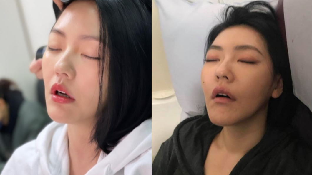 小S不計形象，多次貼出自己的熟睡照。（圖／翻攝自小S臉書）