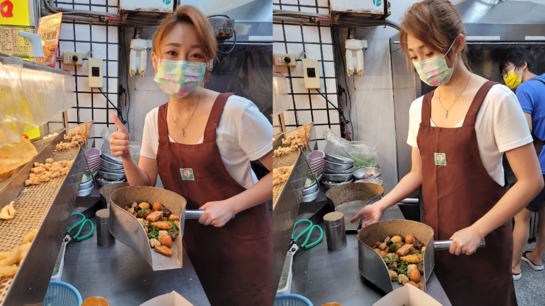 張文綺家中開鹽酥雞店。(圖/翻攝自張文綺 Shiny Facebook)