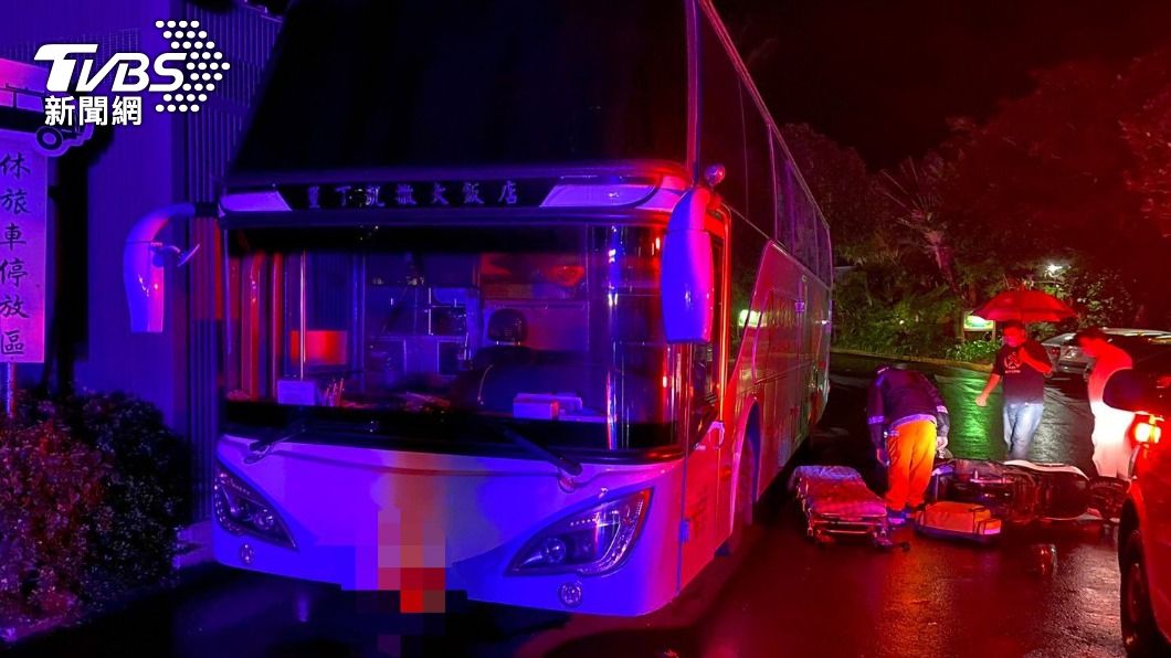 墾丁飯店離奇車禍!工人凌晨喝爛醉 自撞遊覽車亡
