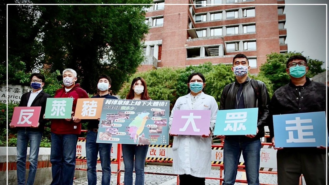 陳思宇宣講反萊豬訴求 質疑政府挪用豬農救命錢搞大內宣