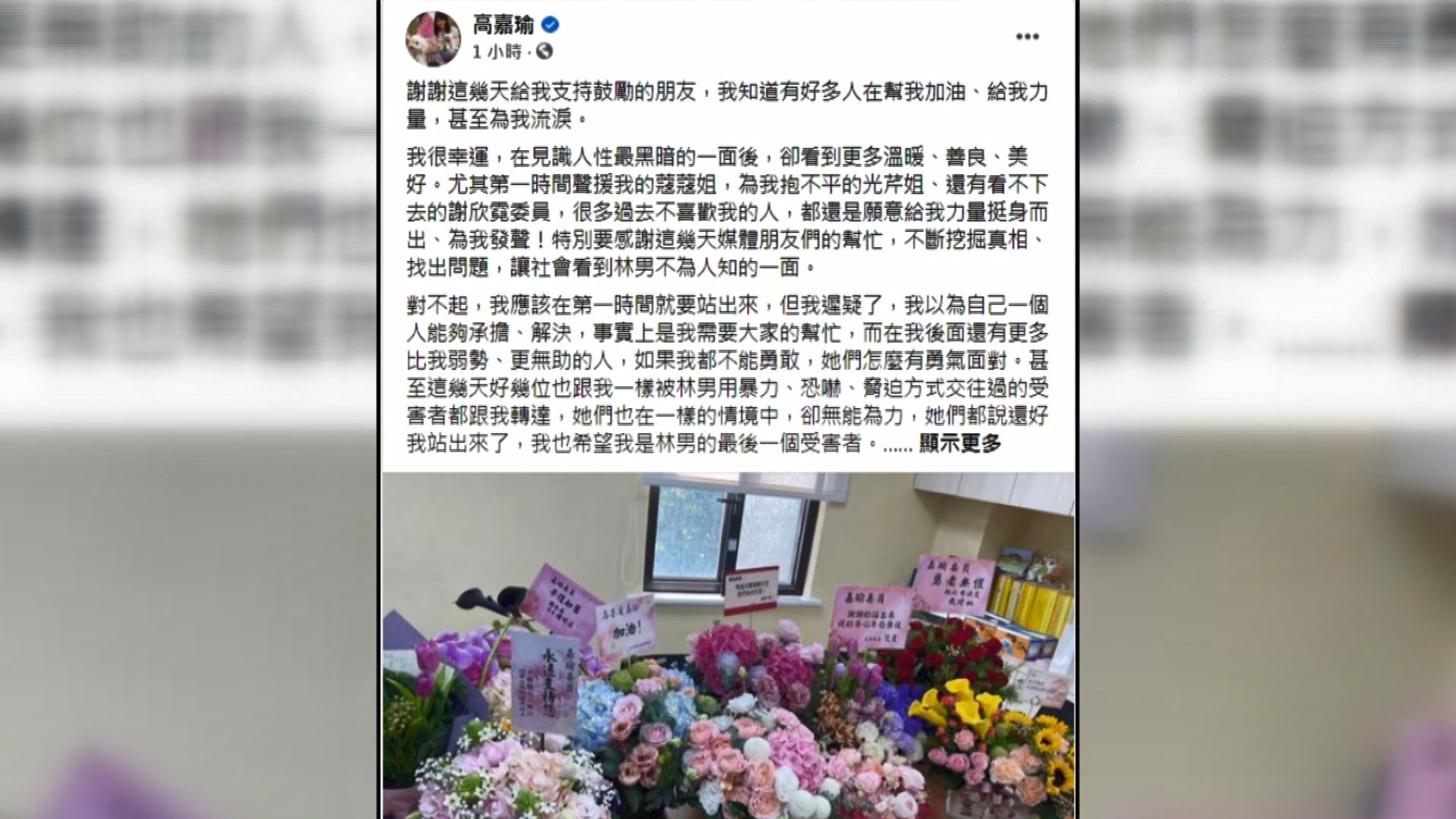 圖/翻攝自高嘉瑜臉書