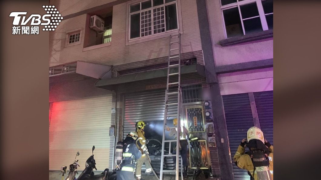 警消到場救援。(圖/TVBS)
