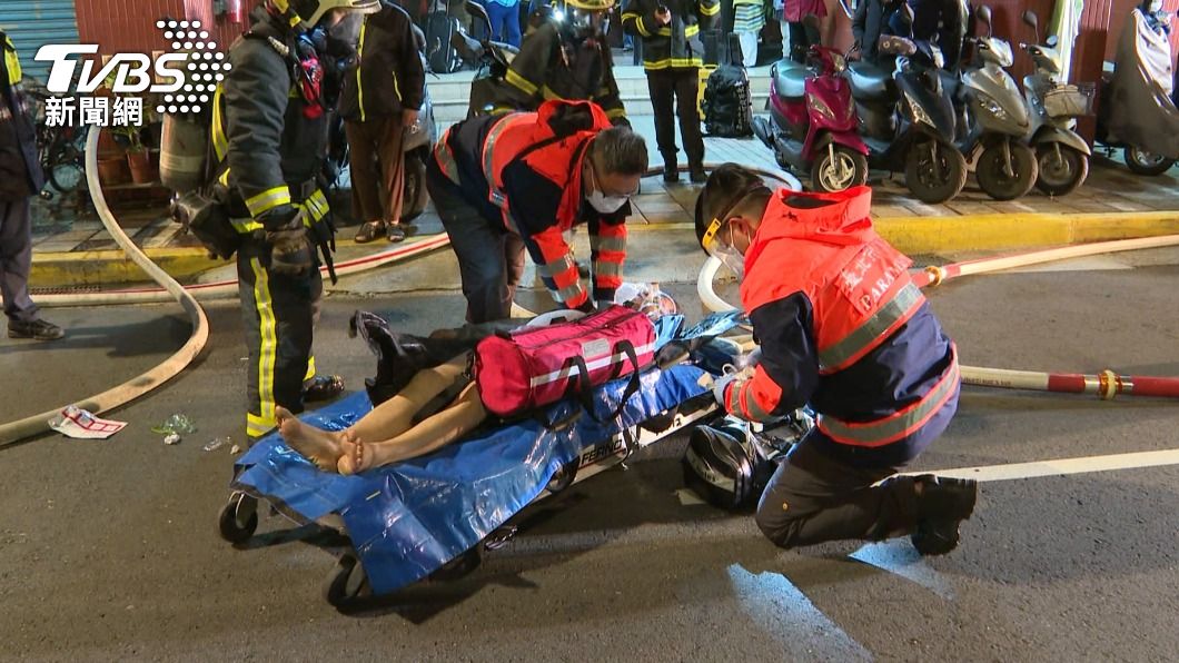 台北市中正區大樓火警　釀1死2傷原因待查