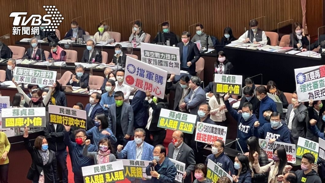 不滿蘇貞昌搭專機宣傳公投　藍委發動杯葛嗆「國庫小偷」