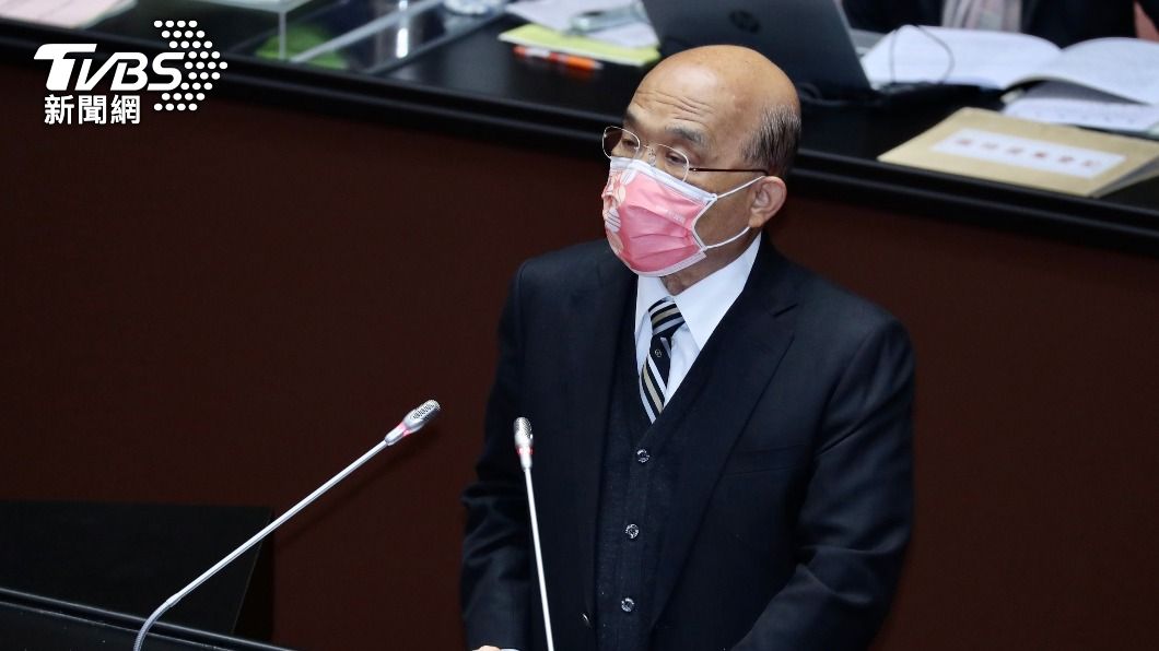 藍批搭專機宣講公投揩油　蘇揆嗆：國民黨把國產變黨產