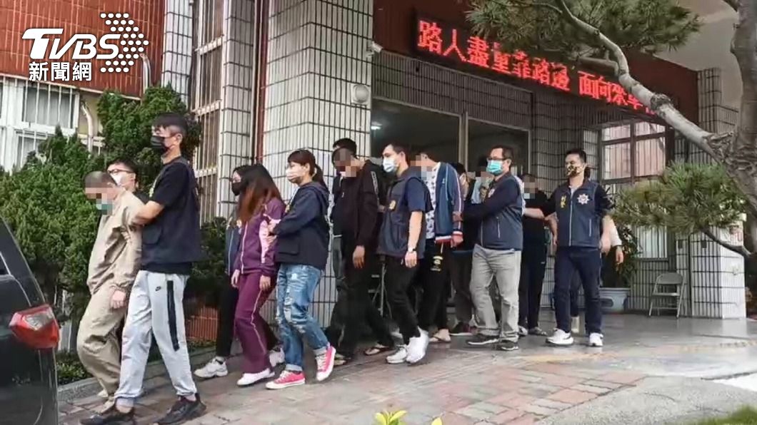 暴力討債集團連手下也打 台中警破獲逮16人
