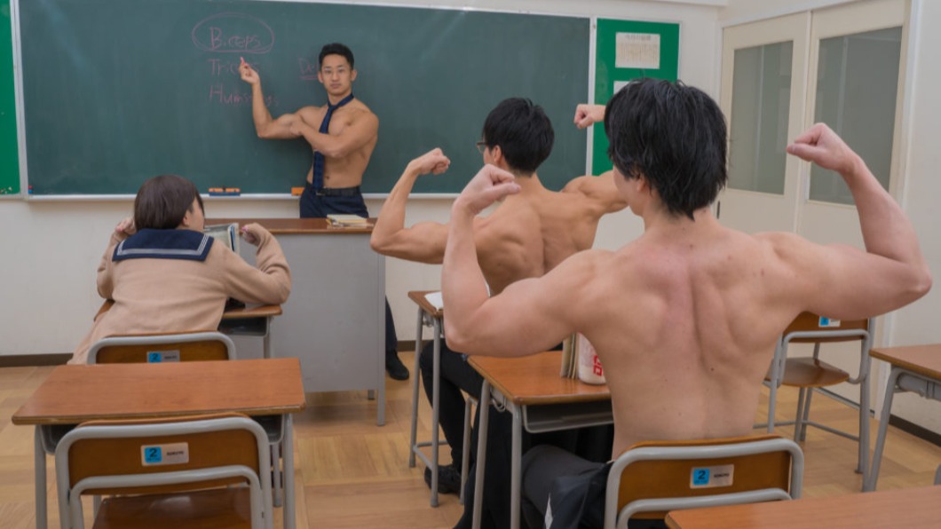 猛男教室系列。(圖/翻攝自マッスルプラス)