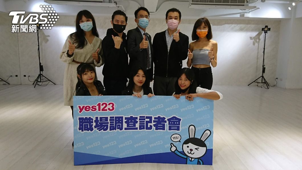  yes123今天公布年終獎金調查。（圖／yes123提供）
