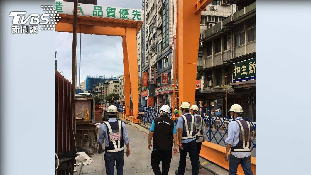 新北市府啟動5處捷運工程工地勞檢，發現13項缺失。（圖／中央社）