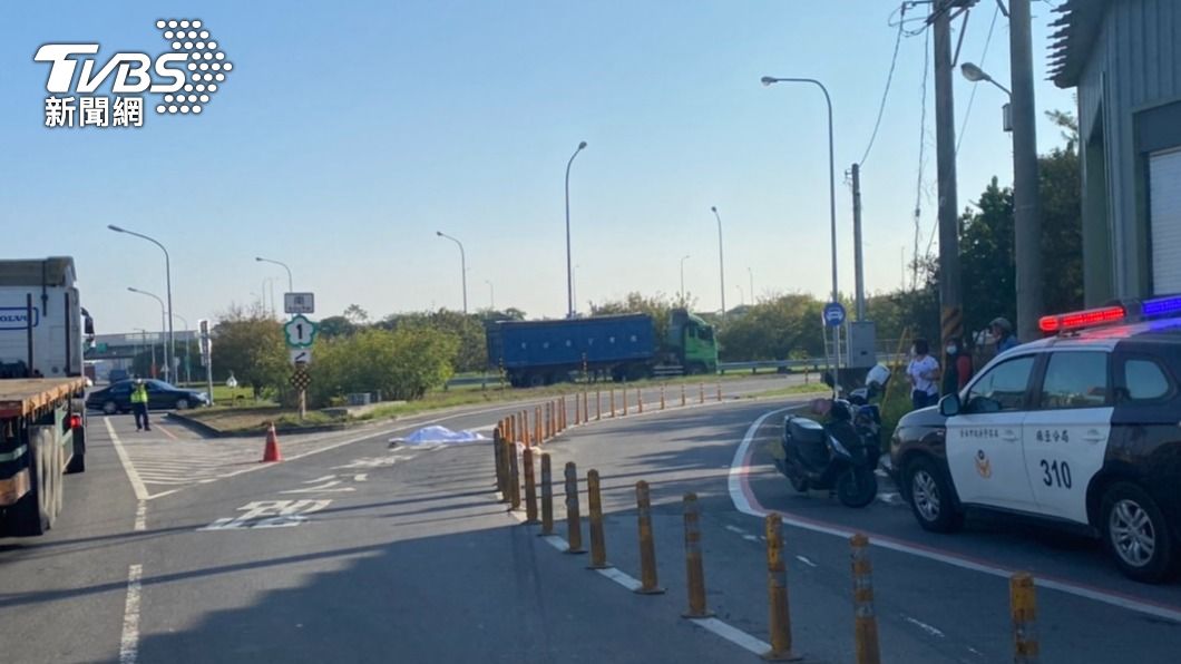 現場不見肇事車輛。(圖/TVBS)