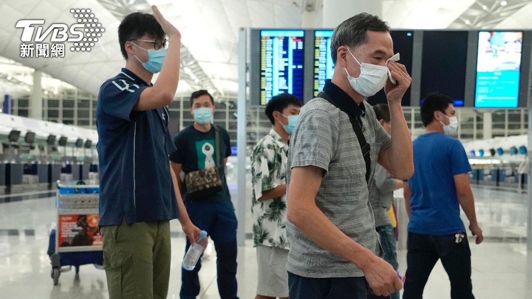 香港禁止南非等8國的入境航班。(圖/達志影像美聯社)