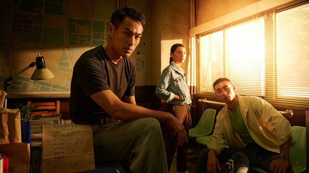楊祐寧（左起）、謝雨芝與章廣辰在劇中為「刑事警察3人組」。（圖／Netflix、百聿數碼提供）