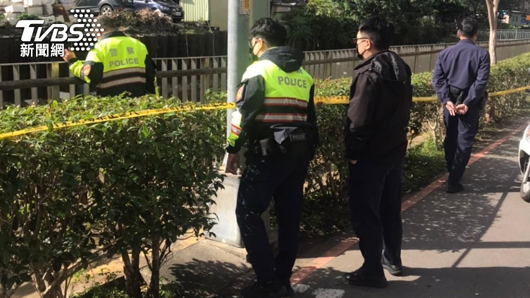 警方封鎖現場。(圖/TVBS)