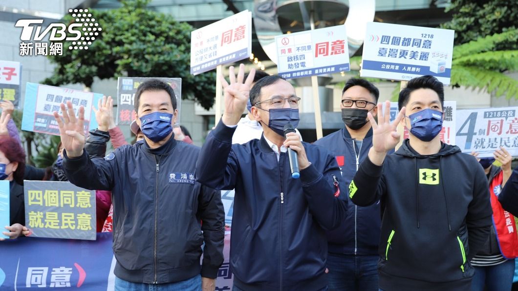 侯友宜公投不表態 朱立倫:侯會用具體行動支持