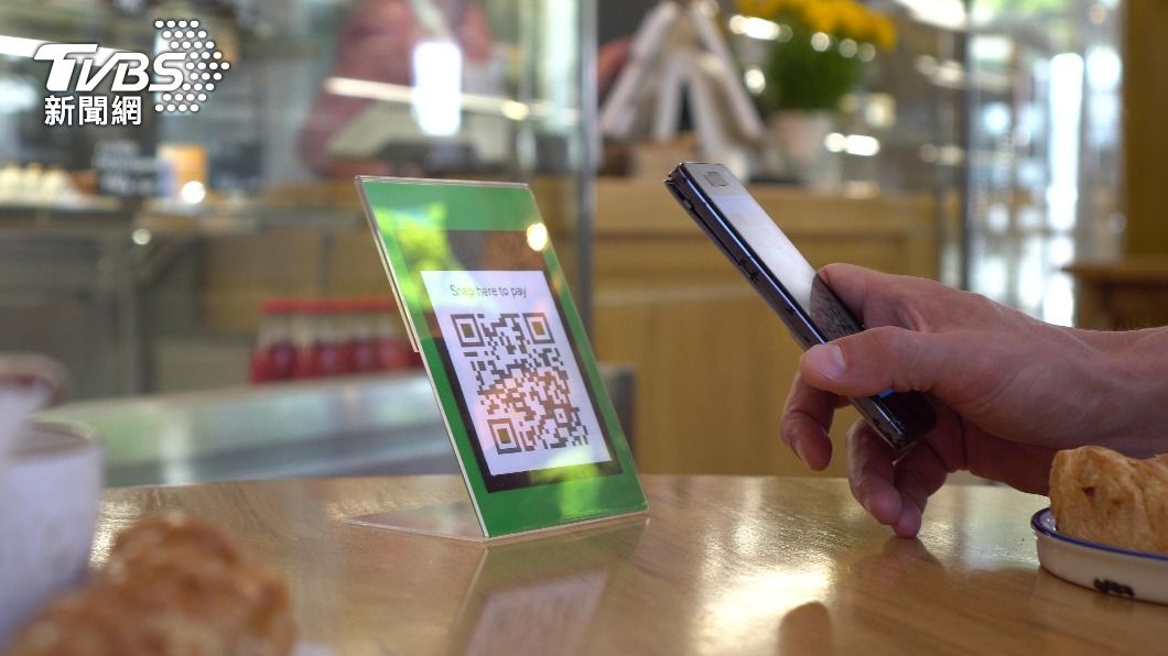 不少行動支付的機制也採用QR CODE的形式。(示意圖/shutterstock達志影像)