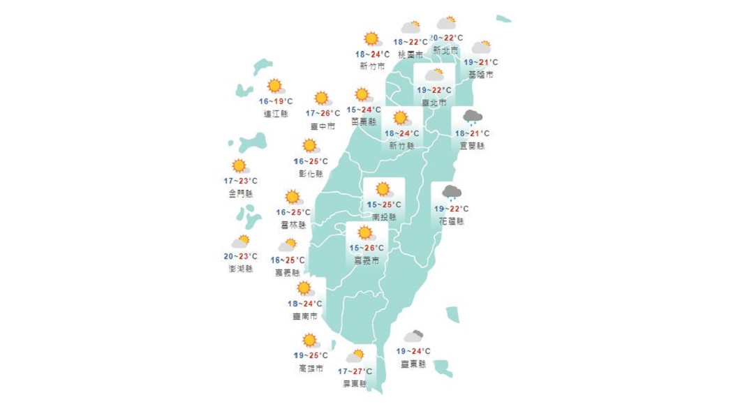 圖/中央氣象局