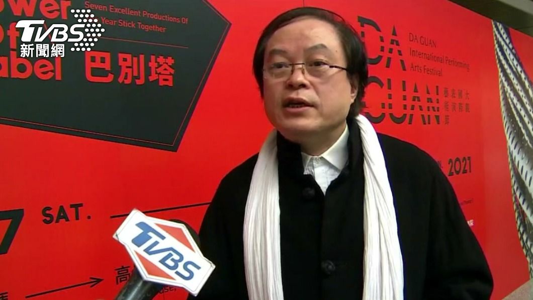 臺藝大校長陳志誠親自領軍當導演。(圖/TVBS)