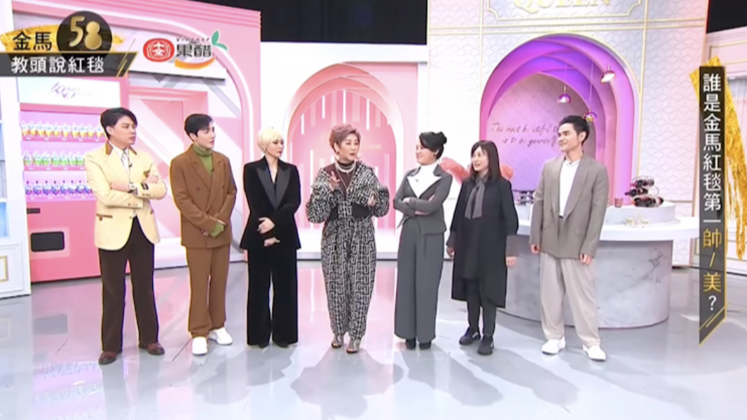 藍心湄以「他的女主角」形容許瑋甯。(圖/翻攝自YT@《女人我最大》)