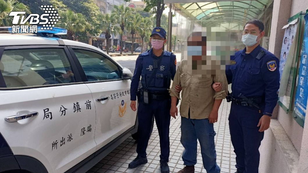 警方找上門，何男才知酒後誤事。（圖／TVBS）