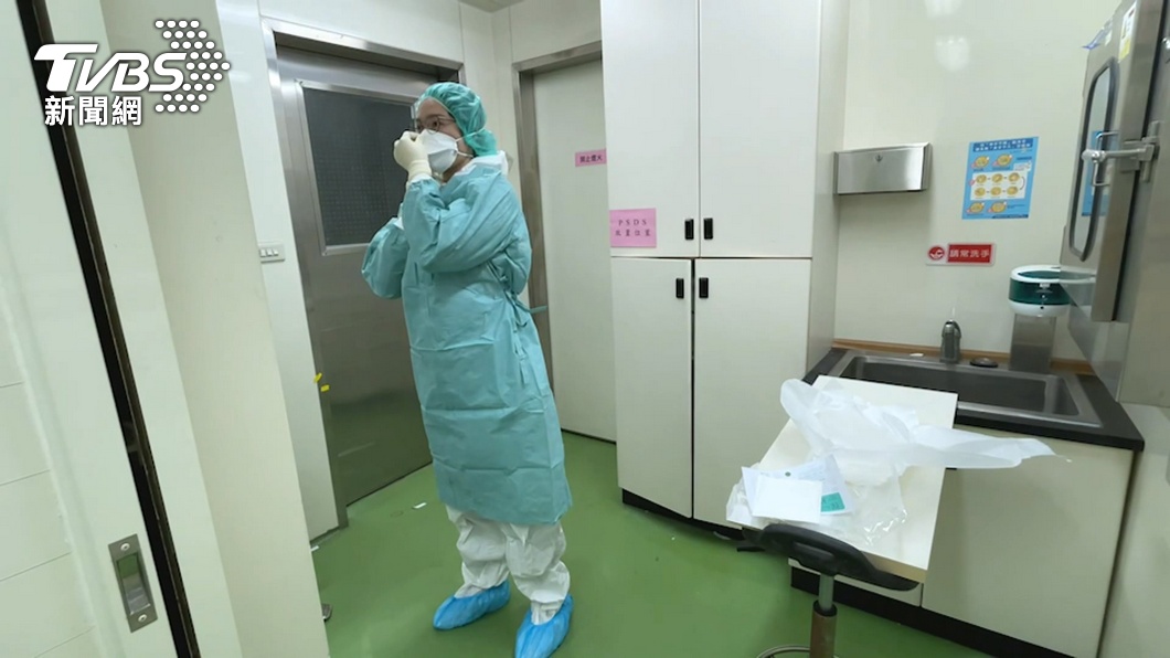 圖／TVBS(畫面為林口長庚醫院實驗室)